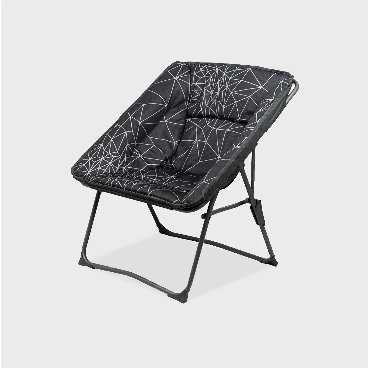 Portal Outdoor House Bilboa Luxury Folding Moon Style Chair Grey PT-CH-BILBAO-NIGHT 1 Portal Outdoor House Bilboa Luxury Folding Moon Style Chair Grey PT-CH-BILBAO-NIGHT