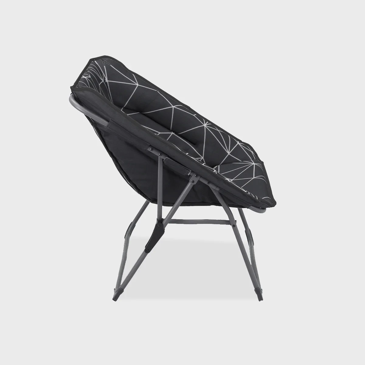 Portal Outdoor House Bilboa Luxury Folding Moon Style Chair Grey PT-CH-BILBAO-NIGHT 4 Portal Outdoor House Bilboa Luxury Folding Moon Style Chair Grey PT-CH-BILBAO-NIGHT - Image 4