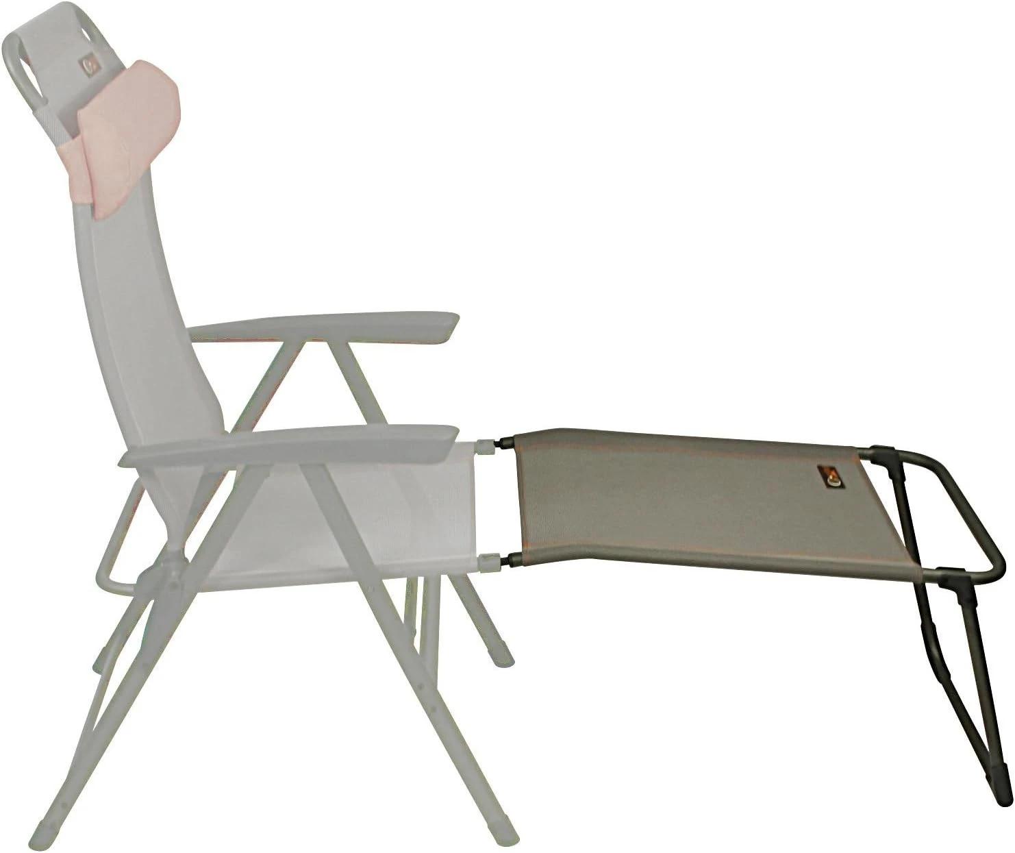 Portal Outdoor Ken Reclining Chair Grey With A Green Headrest And Stitching Complete With Anna Footrest 5 Portal Outdoor Ken Reclining Chair Grey With A Green Headrest And Stitching Complete With Anna Footrest - Image 5