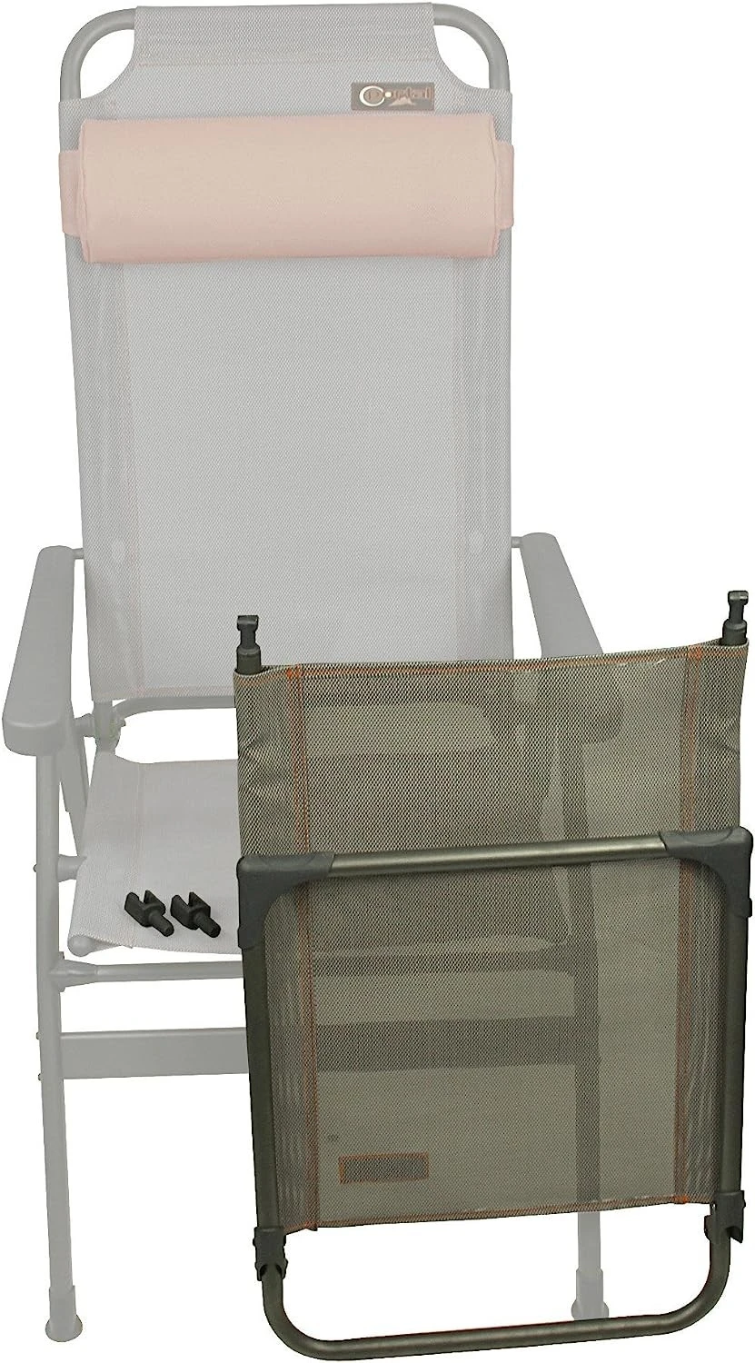Portal Outdoor Ken Reclining Chair Grey With A Green Headrest And Stitching Complete With Anna Footrest 6 Portal Outdoor Ken Reclining Chair Grey With A Green Headrest And Stitching Complete With Anna Footrest - Image 6