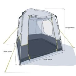 Maypole Utility /Storage Tent MP9542 -Hiking N Travel Sales 9542 dims