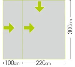 Quest Condor Air 320 (Main Unit) Drive Away Awning A3518A -Hiking N Travel Sales a3518a 7 midsize 1