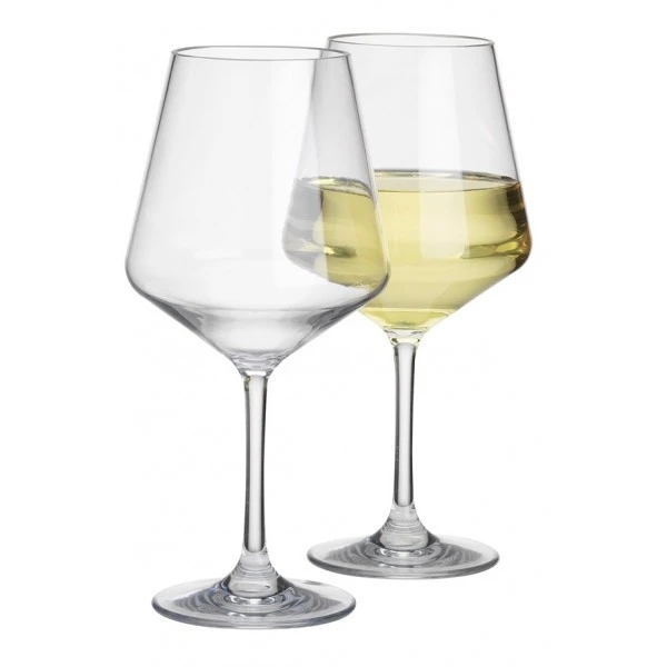 Flamefield Savoy Polycarbonate 16oz Standard Wine Glasses (2) 1 Flamefield Savoy Polycarbonate 16oz Standard Wine Glasses (2)