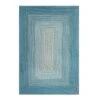 Gardenwize Faux Jute Outdoor Rug - Ocean Blue - 80cm X 150cm GW455