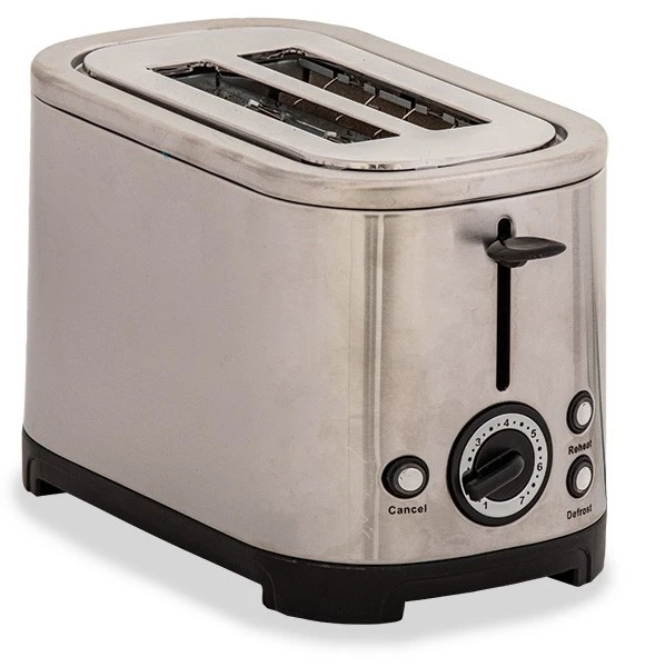Quest Rocket Low Wattage Polished Stainless Steel Toaster 2 Slice K0038SS 1 Quest Rocket Low Wattage Polished Stainless Steel Toaster 2 Slice K0038SS