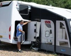 Clearance Kampa Dometic Grande AIR Pro 390 XXL MH1004 9120000091 2020 -Hiking N Travel Sales kampamotorgrandeairpro390left compressor 4