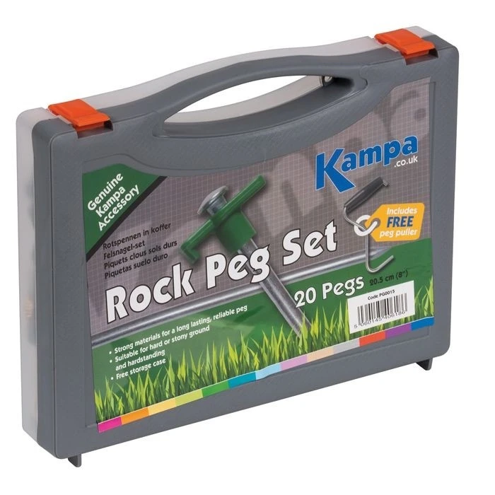 Kampa Rock Peg Pack (20) 9120001289 1 Kampa Rock Peg Pack (20) 9120001289