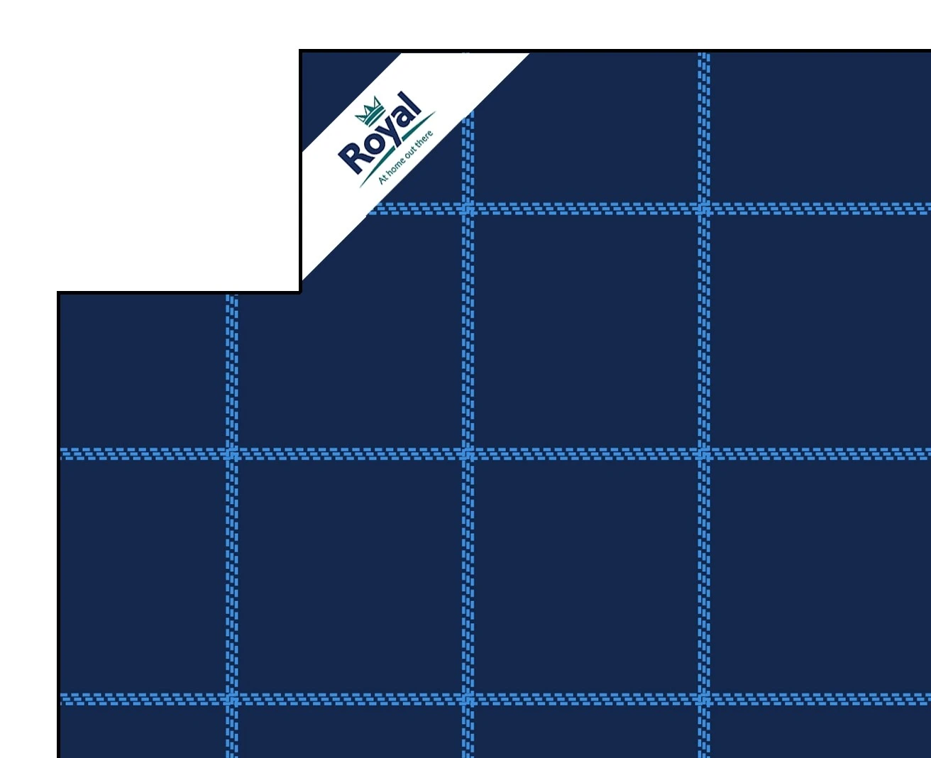 Royal Leisure Universal Luxury 3 Layer Tent Carpet 295cm X 175cm (Fits Welford 4 ) W480 2 Royal Leisure Universal Luxury 3 Layer Tent Carpet 295cm X 175cm (Fits Welford 4 ) W480 - Image 2