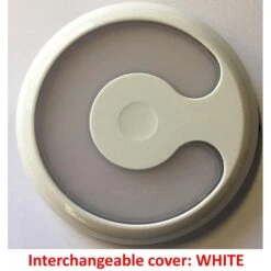 Maypole 12V LED Round Interior Hard Wired Light MP8721B -Hiking N Travel Sales maypole mp8271bwhitebezel