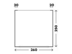 Telta Pure 260 Inflatable Caravan/Motorhome Awning AW0001 -Hiking N Travel Sales pure 260