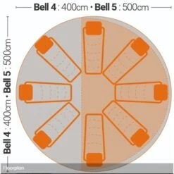 Quest Elite Bell Tent Signature 5 Metre A5001 14 Quest Elite Bell Tent Signature 5 Metre A5001 -Hiking N Travel Sales questelitesignature4 5mbellfp 1