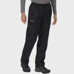 Hiking N Travel Sales 8 Regatta Pack It Men's Overtrousers RMW149 Black