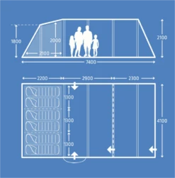 Kampa Croyde 6 AIR 9120001252 -Hiking N Travel Sales s l1600 2 7 1