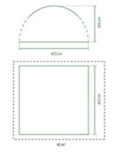 Coleman Event Dome XL UVGuard Sun Shelter Garden Camping Gazebo INC WALLS 2000025128 -Hiking N Travel Sales s l500 1 33