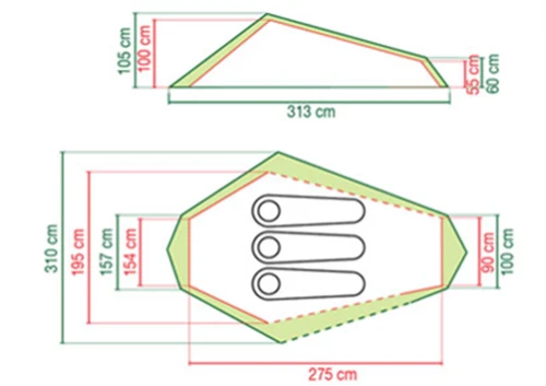 Coleman Cobra 3 Tent 205500 2022 2 Coleman Cobra 3 Tent 205500 2022 - Image 2