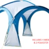 Royal Event Shelter UPF30+ Sun Shelter 3.5 X 3,5m Camping Gazebo INC WALLS W530