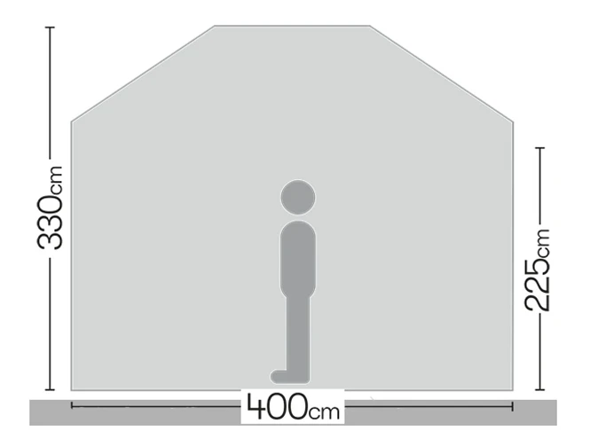 Quest Cairo 3x4m Folding Gazebo SA0003 3 Quest Cairo 3x4m Folding Gazebo SA0003 - Image 3