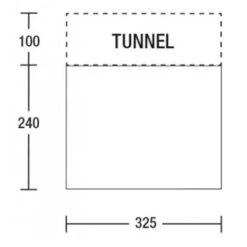 Sunncamp Swift Van 325 Tall Driveaway SF8045 -Hiking N Travel Sales sunncampswiftvan325fp compressor 1