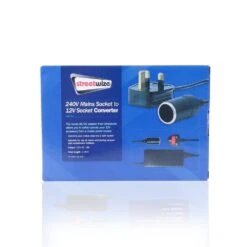 Streetwize 240V Mains Socket To 12V Socket Converter SWCA3
