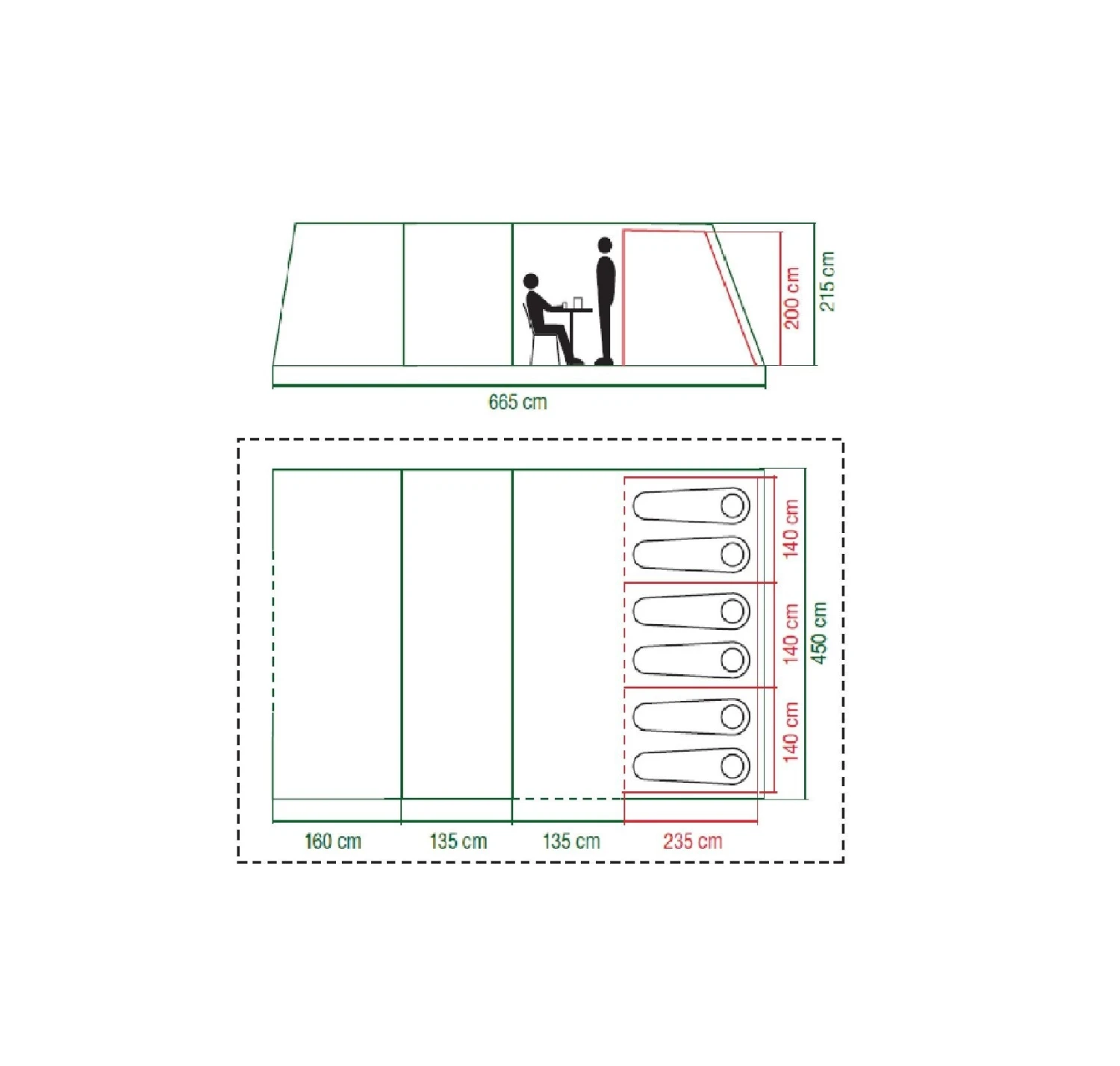 Coleman Weathermaster 6XL AIR TENT PACKAGE 2000035188 2023 13 Coleman Weathermaster 6XL AIR TENT PACKAGE 2000035188 2023 - Image 13